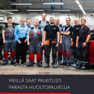 Valitsit sitten Hatanpään tai Elovainion, meillä saat palkitusti parasta huoltopalvelua 🤩

Voit varata ajan huoltoon kätevästi v...