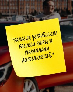 Tällainen palaute kertoo meille, että olemme tehneet jotain oikein
