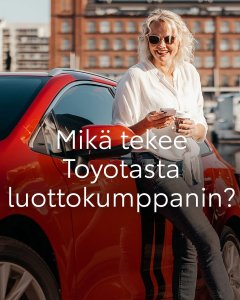 Luottamus syntyy vuosien yhteisistä kilometreistä, varmasta toiminnasta tai siitä, että apua on saatavilla aina tarvittaessa