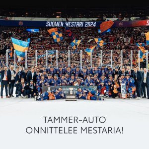 Kyä Tampereella osataan! 🙌 Tappara teki sen taas – kolmatta kertaa peräkkäin.
Toyota Tammer-Auto onnittelee yhteistyökumppaniaan...
