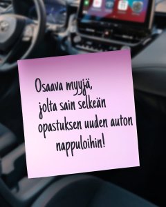 Uusi auto tuo mukanaan paljon uutta – ja joskus myös monta ihmeellistä nappia