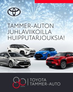 80-vuotisjuhlaviikkojen parhaat edut ovat voimassa vielä 4.10