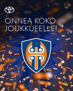 Onnittelut Suomen mestaruudesta!
